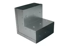 Böj 90 grader 170x80 mm vertikalt för gjutränna