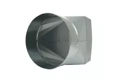 Adapter 170x80 mm till diameter 150 mm för kanalisation