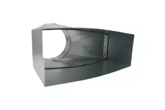 Adapter 170x80 mm till diameter 150 mm för kanalisation