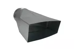 Adapter 170x80 mm till diameter 150 mm för kanalisation