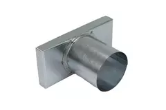 Lock 170x80 mm med anslutning diameter 80 mm för inloppskanal