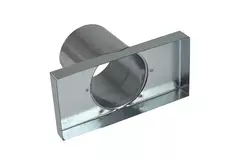Lock 170x80 mm med anslutning diameter 80 mm för inloppskanal