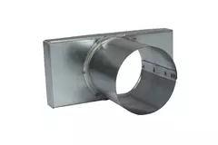 Lock 170x80 mm med anslutning diameter 80 mm för inloppskanal
