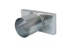 Lock 170x80 mm med anslutning diameter 80 mm för inloppskanal