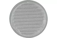 Runt ventilationsgaller av metall Ø 125 mm, grått - MR125P – RAL9006