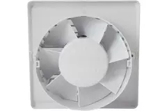 Badrumsfläkt Ø 100 mm Vit - energy planet 100PS