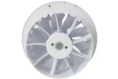 Badrumsfläkt Ø 150 mm vit – aRid 150 BB TS
