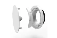 Vent-Axia Uniflexplus RV 100 mm justerbar till- och frånluftsventil - vit