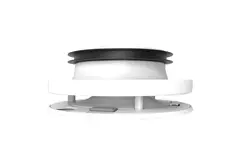 Vent-Axia Uniflexplus RV 100 mm justerbar till- och frånluftsventil - vit