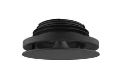 Vent-Axia Uniflexplus RV Z 125 mm justerbar till- och frånluftsventil - svart