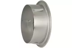 Runt ventilationsgaller inkl. monteringshylsa Ø 180 mm aluminium – DWRA180S