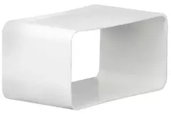 Anslutningshylsa i plast fyrkantig 110x55 mm - KSF