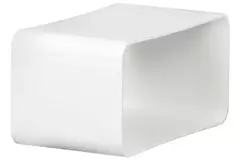 Anslutningshylsa i plast fyrkantig 110x55 mm - KSF
