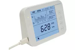 CO2-mätare EnviSense med dataloggare - inklusive digital instrumentpanel