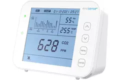 CO2-mätare EnviSense med dataloggare - inklusive digital instrumentpanel