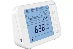 CO2-mätare EnviSense med dataloggare - inklusive digital instrumentpanel