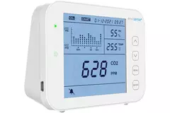 CO2-mätare EnviSense med dataloggare - inklusive digital instrumentpanel