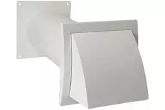 Fasadventil SPK3 Ø 100 mm med backspjäll