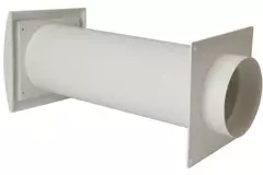 Fasadventil SPK4 Ø 125 mm med rörliga lameller