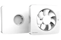 Badrumsfläkt Svensa PureAir med luktsensor 100-125 mm