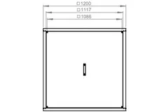 Boxfläkt med frekvensstyrning - MPC 800 D6 40