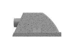 EPS-plenum isolerat 590x590 Ø 200mm