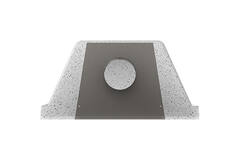 EPS-plenum isolerat 590x590 Ø 200mm
