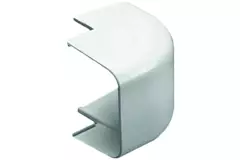 Climaplus luftkonditioneringskanal Yttre böj 90x65mm RAL 9010 VIT