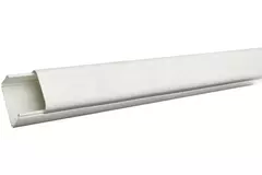 Climaplus luftkonditioneringskanal 1,5m kanal 70x55mm RAL 9010 VIT