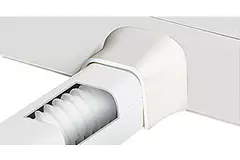 Climaplus luftkonditioneringskanal Kanalanslutning 3530 RAL 9010 VIT