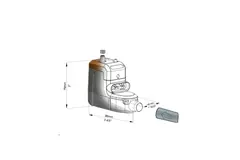 Sauermann Mini monoblock kondensatvattenpump 20l/h