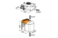Sauermann Mini kondensatvattenpump 30l/h