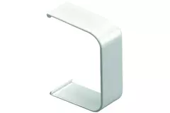 Climaplus luftkonditioneringskanal Anslutningskoppling 125x75mm RAL 9010 VIT