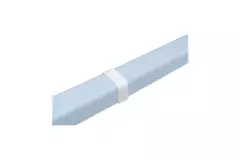Climaplus luftkonditioneringskanal Anslutningskoppling 125x75mm RAL 9010 VIT
