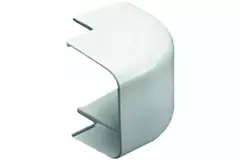 Climaplus luftkonditioneringskanal Utvändig böj 70x55mm RAL 9010 VIT