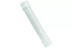 Climaplus luftkonditioneringskanal Flexibel böj 70x55mm RAL 9010 VIT