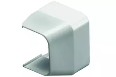 Climaplus luftkonditioneringskanal Reducering från 125x75 till 90x65mm RAL9010 VIT