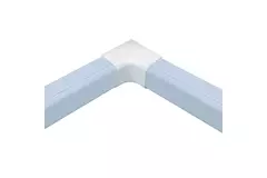 Climaplus luftkonditioneringskanal Inre böj 90x65mm RAL 9010 VIT