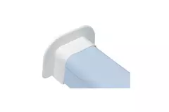 Climaplus väggrosett för luftkonditioneringskanal 90x65mm RAL 9010 VIT