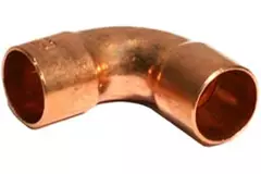 Lödböj 90 ° kort version 5/8