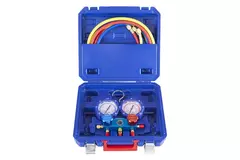 Manifoldsats R32, R410A, R407C inkl. 1,5M slangsats