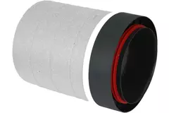 Anslutningsstycke för isolerat rör diameter 125 mm