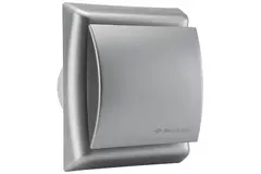 Itho Daalderop badrumsfläkt Ø 100 mm - matt silver med timer BTVZ-N211 T