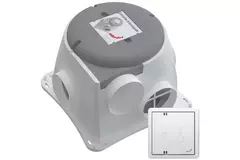 Zehnder ComfoFan Silent 460 m³/h + CO₂-sensor – jordad kontakt