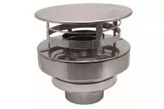 Koncentrisk diameter 100 - 150 mm lock I316L/I304 (D0,5/0,5) (exkl. gummitätning innerrör)