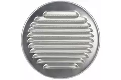 Runt ventilationsgaller inkl. monteringshylsa Ø 180 mm aluminium – DWRA180S