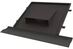 Thermoduct platt horisontell takkanal diameter 160 för lutande tak