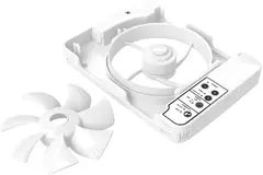 Vent-Axia Lo-Carbon iQ platte design badrumsfläkt Ø 100 - 125
