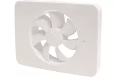 Vent-Axia Lo-Carbon iQ platte design badrumsfläkt Ø 100 - 125