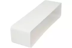 Anslutningshylsa i plast fyrkantig 220x55 mm - KSF25